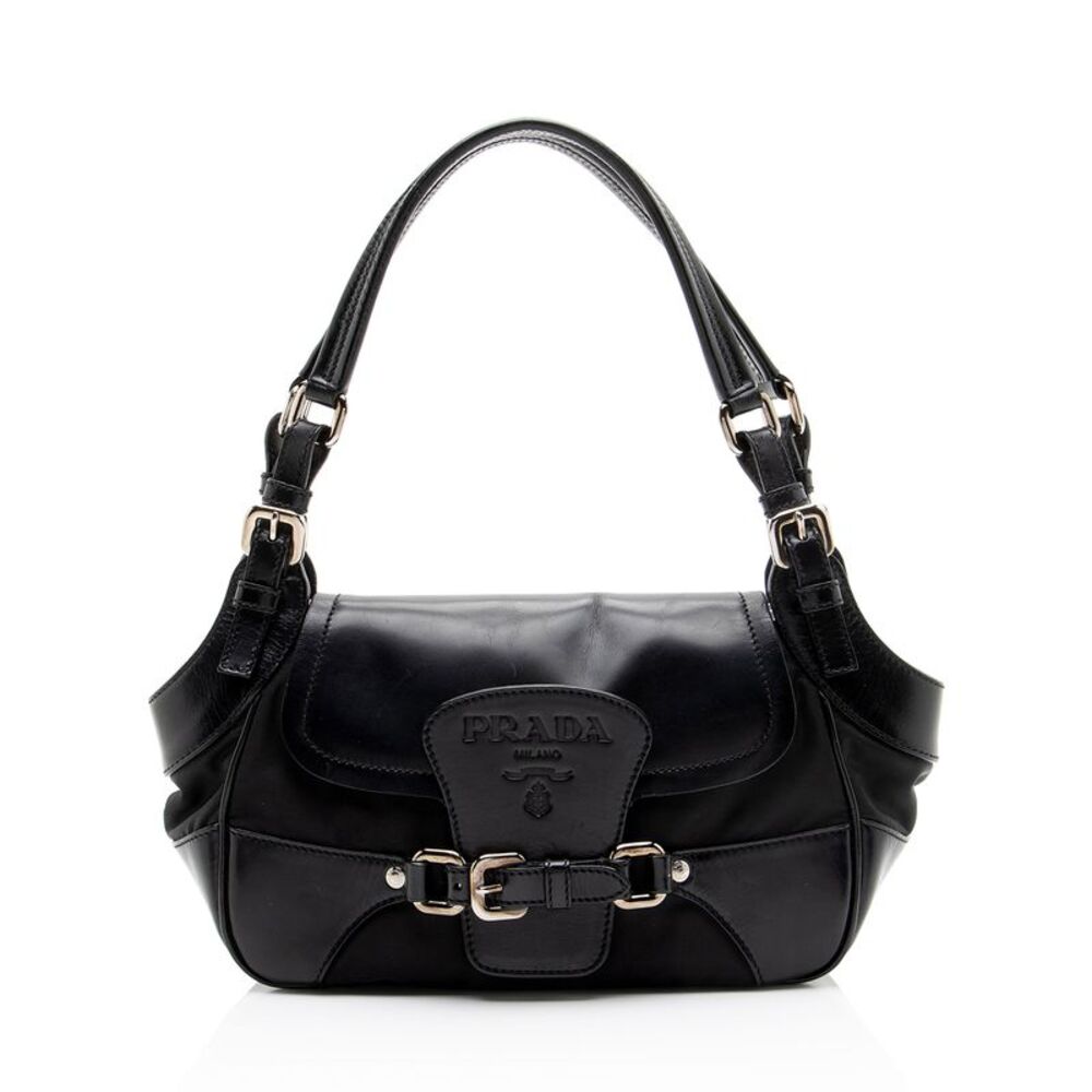 Prada Vintage Tessuto Small Shoulder Bag